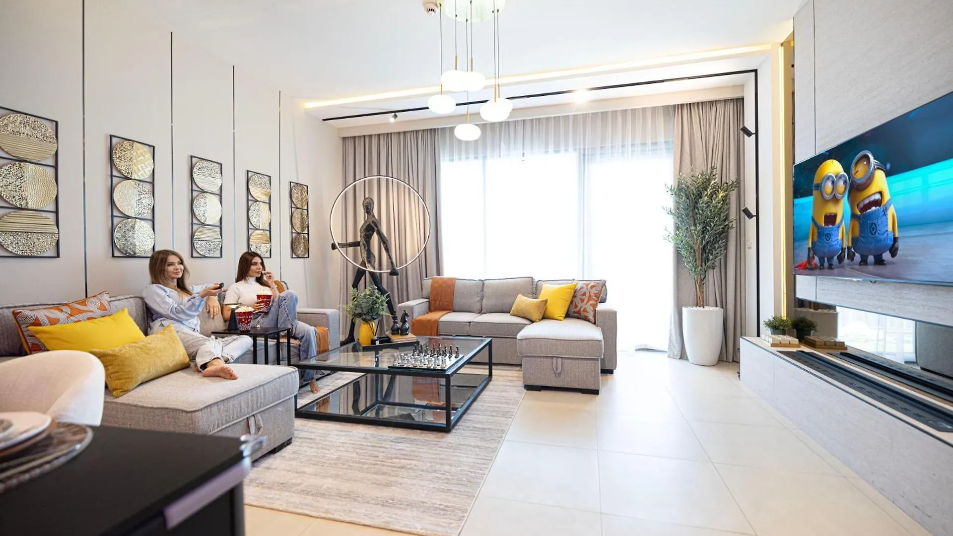 Elite 4Br Luxury Apartment, Burj Khalifa View, Opposite Dubai Mall, Infinity Pool, Mini Golf, Ps5 United Arab Emirates