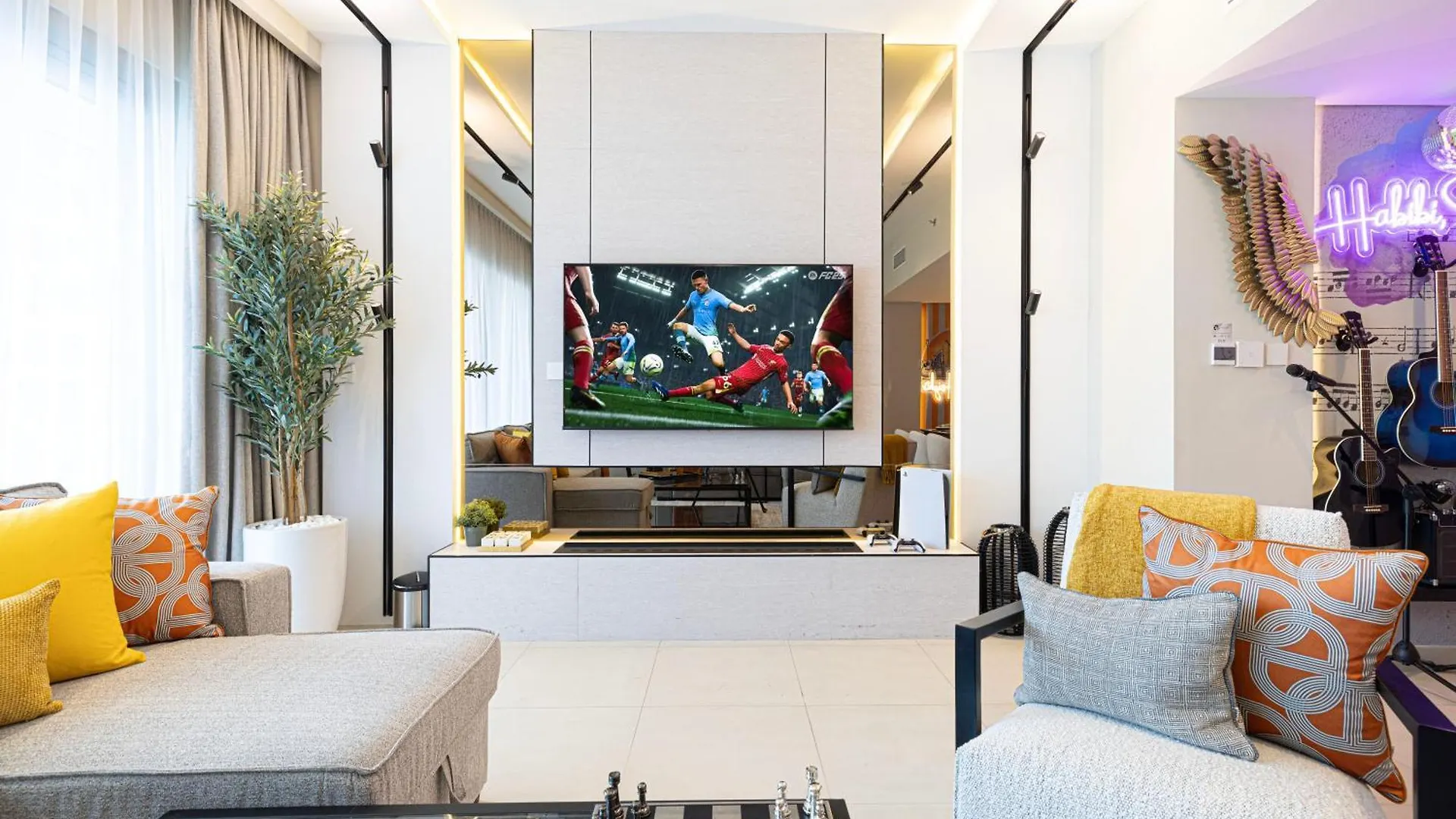 Elite 4Br Luxury Apartment, Burj Khalifa View, Opposite Dubai Mall, Infinity Pool, Mini Golf, Ps5 Lägenhet